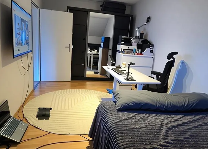 Appartement Modern Priv-room -gym-balcony- Ideal For Work&rest *