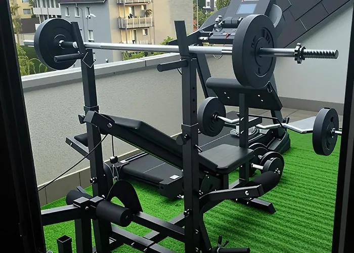 Modern Priv-room -gym-balcony- Ideal For Work&rest * Essen